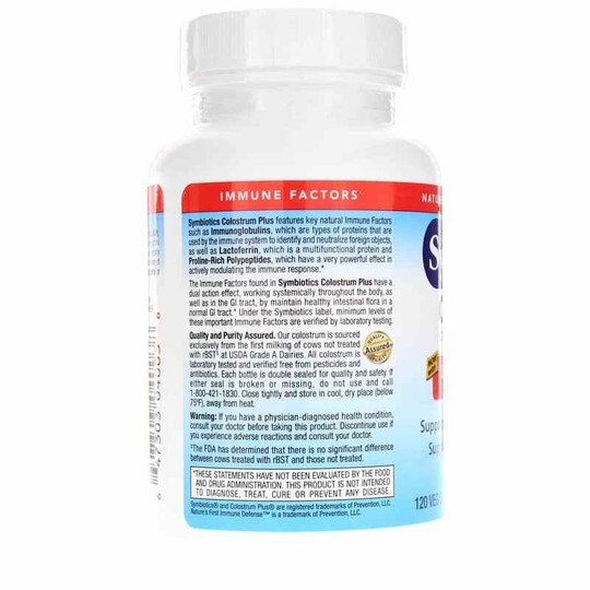 Colostrum Plus Capsules, SYM